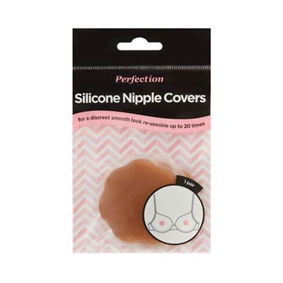 Pack of two medium silicone nipple covers